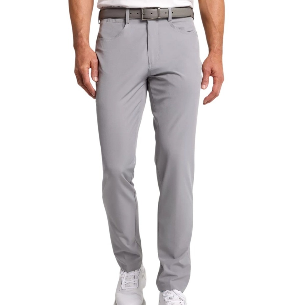 Walter Hagen Golf Pants Mens 42x32 Gray P11 Performance 5 Pocket Slim Fit NWT